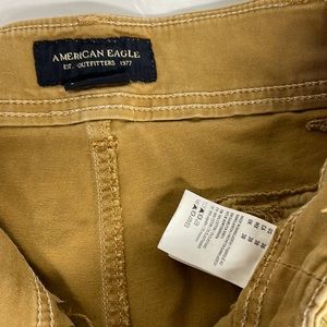 American Eagle.  Extreme Flex.  Size 38. Khaki shorts